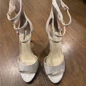 BCBGeneration Snake Print Heel